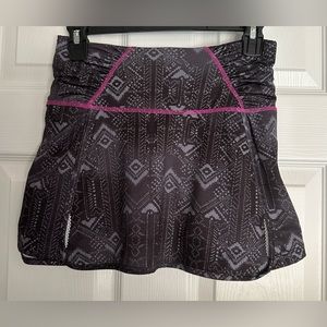 Athleta Printed Sprint Skort Size XXS